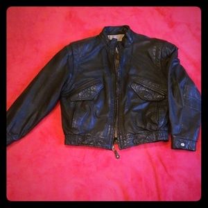 Mens leather jacket